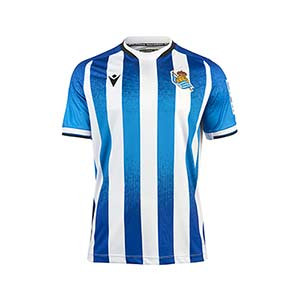 Camiseta Macron Real Sociedad niño 2021 2022