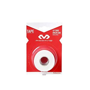 Tape McDavid Eurotape 2,5cm x 10m - Cinta adhesiva Mc David (2,5cm x 10m) - blanco - packaging