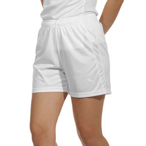 Short Puma individualBLAZE Brilliance mujer - Pantalón corto de entrenamiento de fútbol para mujer Puma - blanco