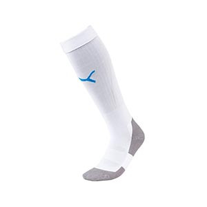 Medias Puma Team Core - Medias de fútbol Puma - blancas