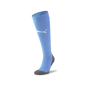 Medias Puma Team Core - Medias de fútbol Puma - azul claro