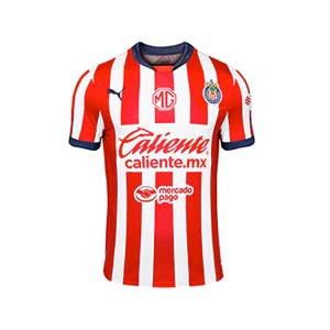 Camiseta Puma Chivas 2024 2025 - Camiseta de la primera equipación Puma del Chivas de Guadalajara 2024 2025 - roja, blanca