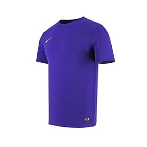 Camiseta entreno Nike Dry Football - Camiseta manga corta de entrenamiento Nike - morada - frontal