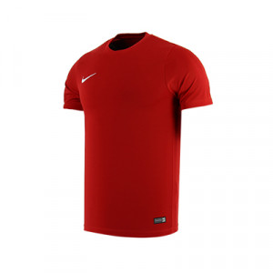 Camiseta entreno Nike Dry Football - Camiseta manga corta de entrenamiento Nike - roja - frontal