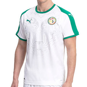 Camiseta Puma Senegal 2018 - Camiseta Puma primera equipación Senegal 2018 - blanca - frontal