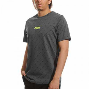 Camiseta Puma Borussia Dortmund FtblLegacy - Camiseta de algodón Puma del Borussia Dortmund - gris