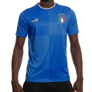 Camiseta Puma Italia 2022 - Camiseta primera equipación Puma de la selección italiana 2022 - azul