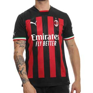 Camiseta Puma AC Milan 2022 2023 - Camiseta primera equipación Puma del AC Milan 2022 2023 - roja, negra