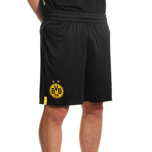 Short Puma Borussia Dortmund 2022 2023 - Pantalón corto primera equipación Puma Borussia Dortmund 2022 2023 - negro