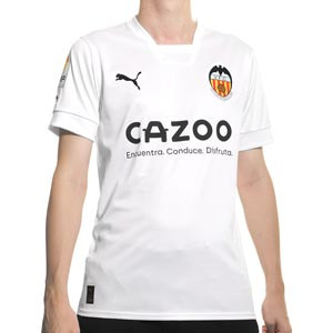 Camiseta Puma Valencia 2022 2023 - Camiseta primera equipación Puma del Valencia CF 2022 2023 - blanca