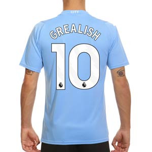 Camiseta Puma Manchester City Grealish 2023 2024 - Camiseta primera equipación Grealish Puma Manchester City 2023 2024 - azul celeste