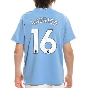 Camiseta Puma Manchester City Rodrigo niño 23-24 PL