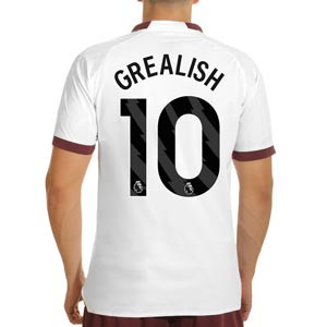 Camiseta Puma 2a Manchester City Grealish 2023 24 authentic - Camiseta segunda equipación auténtica Grealish Puma Manchester City 2023 2024 - blanca