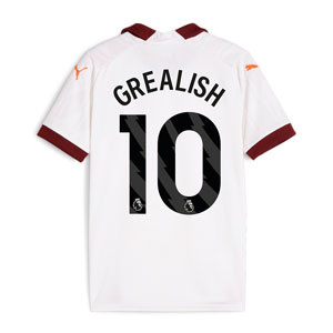 Camiseta Puma 2a Manchester City niño Grealish 2023 2024