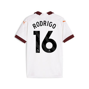 Camiseta Puma 2a Manchester City niño Rodrigo 23-24 PL