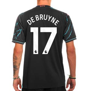 Camiseta Puma 3a Manchester City De Bruyne 2023 2024