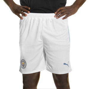 Short Puma Manchester City 2023 2024 - Pantalón corto primera equipación Puma del Manchester City 2023 2024 - blanco
