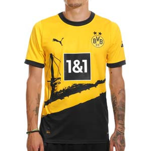Camiseta Puma Borussia Dortmund 2023 2024 - Camiseta primera equipación Puma del Borussia Dortmund 2023 2024 - amarilla