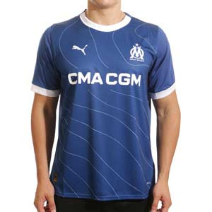 Camiseta Puma 2a Olympique Marsella 2023 2024 - Camiseta segunda equipación Puma del Olympique Marsella 2023 2024 - azul