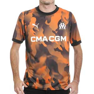 Camiseta Puma 3a Olympique Marsella 2023 2024 - Camiseta tercera equipación Puma del Olympique de Marsella 2023 2024 - negra