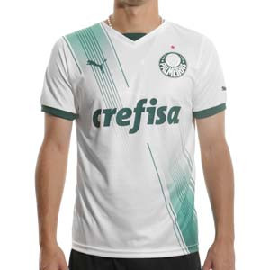 Camiseta Puma 2a Palmeiras 2023 - Camiseta segunda equipación Puma del Palmeiras 2023 - blanca, verde