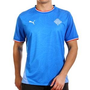 Camiseta Puma Islandia 2024  - Camiseta primera equipación Puma selección Islandia 2024 - azul