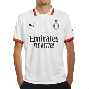 Camiseta Puma 2a Milan 2024 2025 - Camiseta de la segunda equipación Puma del AC Milan 2024 2025 - blanca