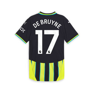 Camiseta Puma 2a Manchester City De Bruyne auténtica 2425 PL