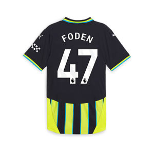 Camiseta Puma 2a Manchester City  Foden auténtica 24 25 PL