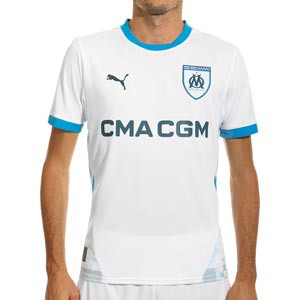 Camiseta Puma Olympique Marsella 2024 2025 - Camiseta de la primera equipación Puma del Olympique de Marsella 2024 2025 - blanca
