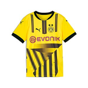 Camiseta Puma Cup Borrusia Dortmund niño 2024 2025 - Camiseta infantil para la copa Puma del Borrusia Dortmund 2024 2025 - amarilla