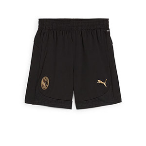 Short Puma Milan niño entrenamiento - Pantalón corto de entrenamiento Puma del AC Milan - negro