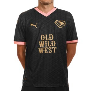 Camiseta Puma 2a Palermo 2024 2025 - Camiseta de la segunda equipación Puma del Palermo 2024 2025 - negra
