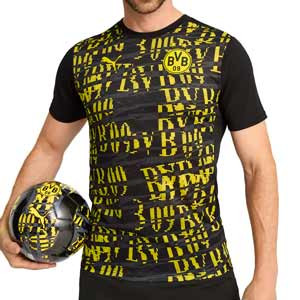 Camiseta Puma Dortmund Pre-Match - Camiseta de entrenamiento prepartido Puma del Borussia Dortmund 2024 2025 - negra