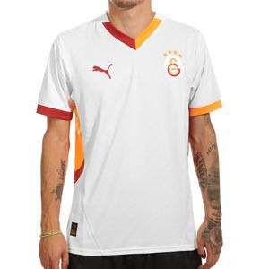 Camiseta Puma 2a Galatasaray 2024 2025 - Camiseta de la segunda equipación Puma del Galatasaray 2024 2025 - blanca