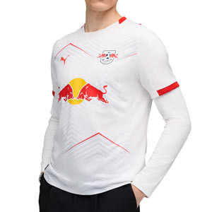 Camiseta Puma Red Bull Leipzig 25 26 - Camiseta de la primera equipación Puma del Red Bull Leipzig 2025 2026 - blanca