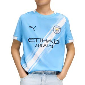 Camiseta Puma Manchester City niño 25 26