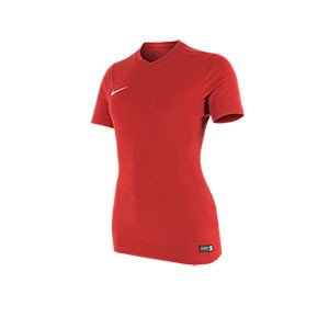 Camiseta Nike Park 6 Women - Camiseta de manga corta de mujer Nike Park 4 - roja - frontal