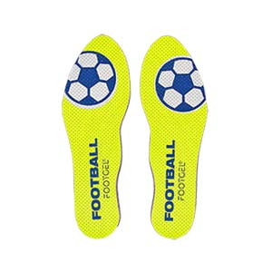 Plantilla Footgel Football 43-47 - Plantillas para botas de fútbol Footgel Football talla 43-47 - amarila flúor