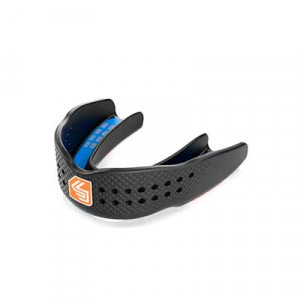 Protector bucal Shock Doctor niño SuperFit All Sport - Protector dental para fútbol infantil Shock Doctor - negro
