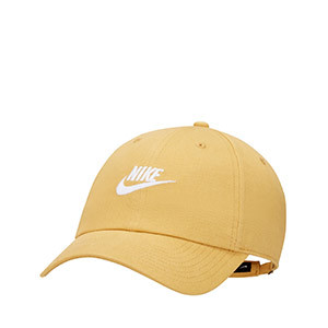 Gorra Nike Sportswear Heritage86 Futura Washed - Gorra de paseo Nike - amarillo mostaza
