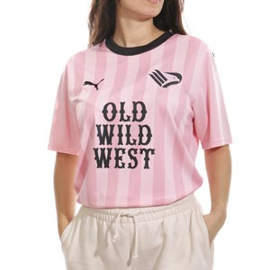 Camiseta Puma mujer Palermo 1a 23/24 - Camiseta primera equipación mujer Puma del Palermo 2023 2024 - rosa