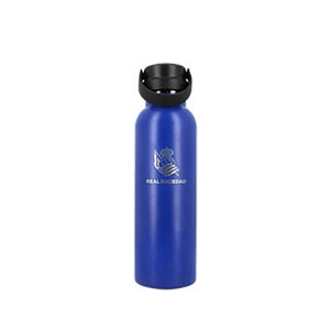 Botellín Runbott Termo Real Sociedad 600 ml - Botellín térmico de agua Runbott de la Real Sociedad de 600 ml - azul