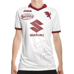 Camiseta Joma 2a Torino 2022 2023 - Camiseta segunda equipación Joma del Torino FC 2022 2023 - blanca