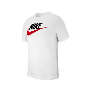 Camiseta algodón Nike Sportswear Icon Futura - Camiseta de algodón de calle Nike - blanca - frontal