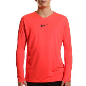 Camiseta interior Nike Dri-FIT Park  - Camiseta interior compresiva de manga larga Nike - roja
