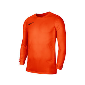 Camiseta Nike Dri-Fit Park 7 - Camiseta de fútbol Nike manga larga - naranja