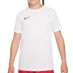 Camiseta Nike niño Dri-Fit Park 7 - Camiseta infantil de manga corta Nike - dorada