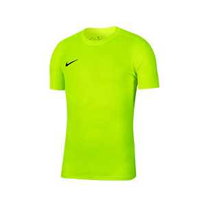 Camiseta Nike niño Dri-Fit Park 7 - Camiseta de manga corta infantil de deporte Nike - amarillo flúor