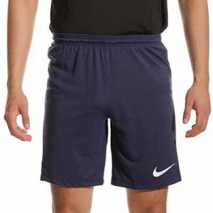 Short Nike Dri-Fit Park 3 - Pantalón corto de entrenamiento Nike - azul marino - frontal